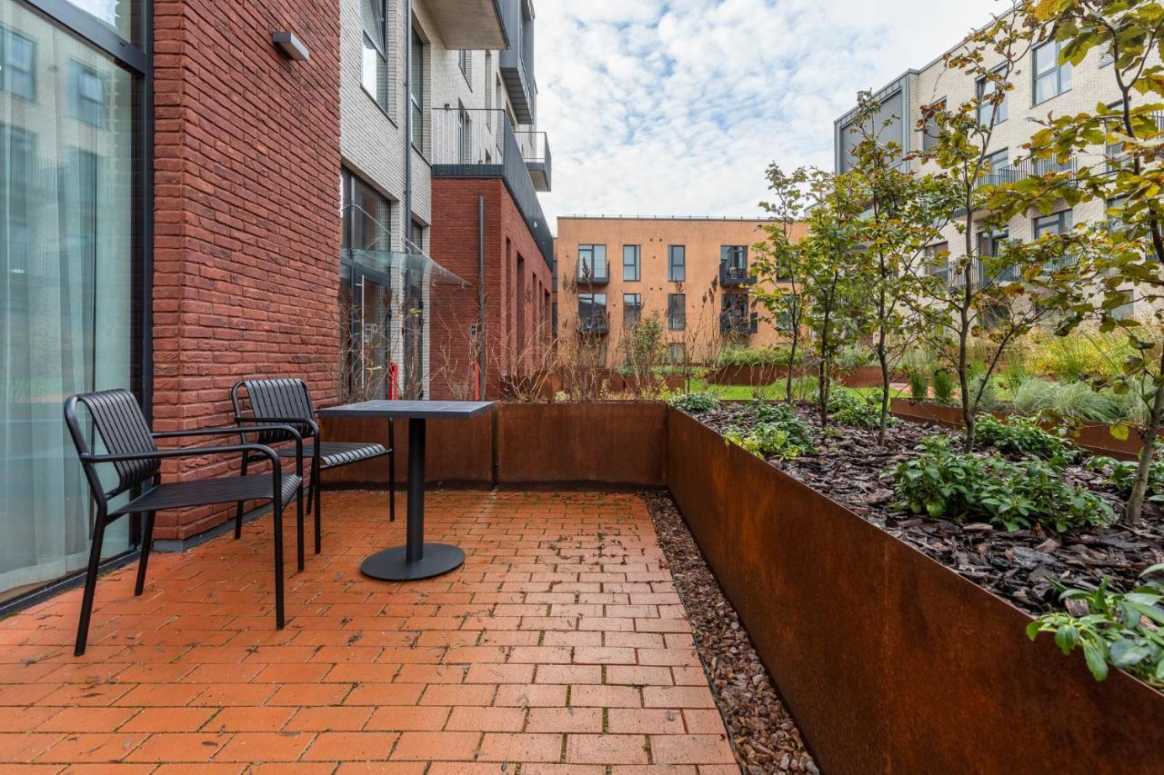 Apartamento Stylish Loft With Terrace Paupys, Old Town Vilna Exterior foto