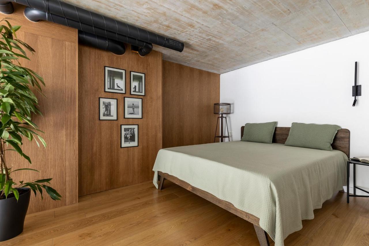 Apartamento Stylish Loft With Terrace Paupys, Old Town Vilna Exterior foto