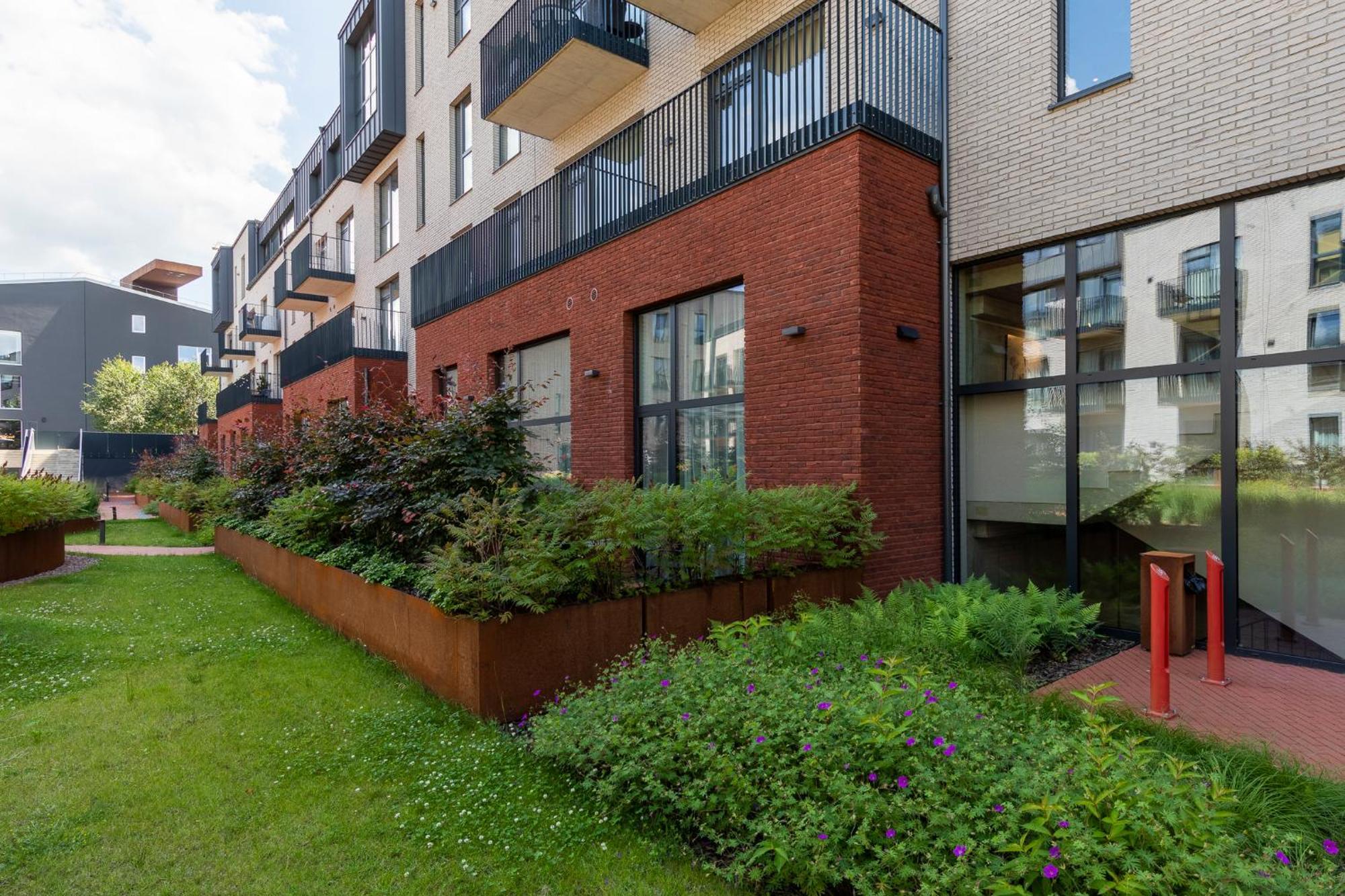 Apartamento Stylish Loft With Terrace Paupys, Old Town Vilna Exterior foto